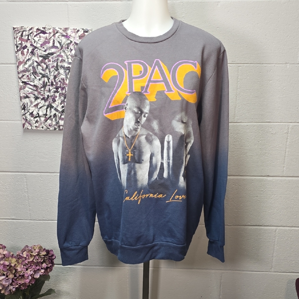 California Love Gray Crewneck Sweatshirt